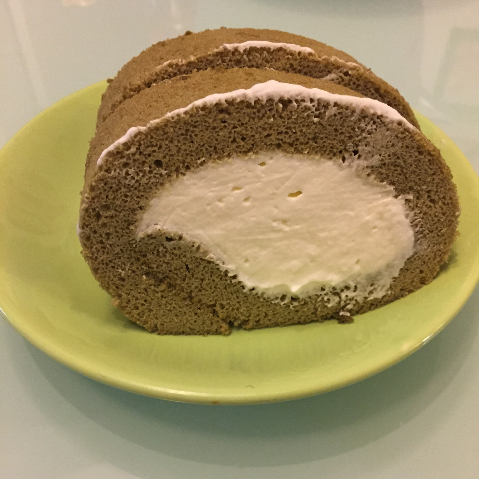 抹茶奶油卷