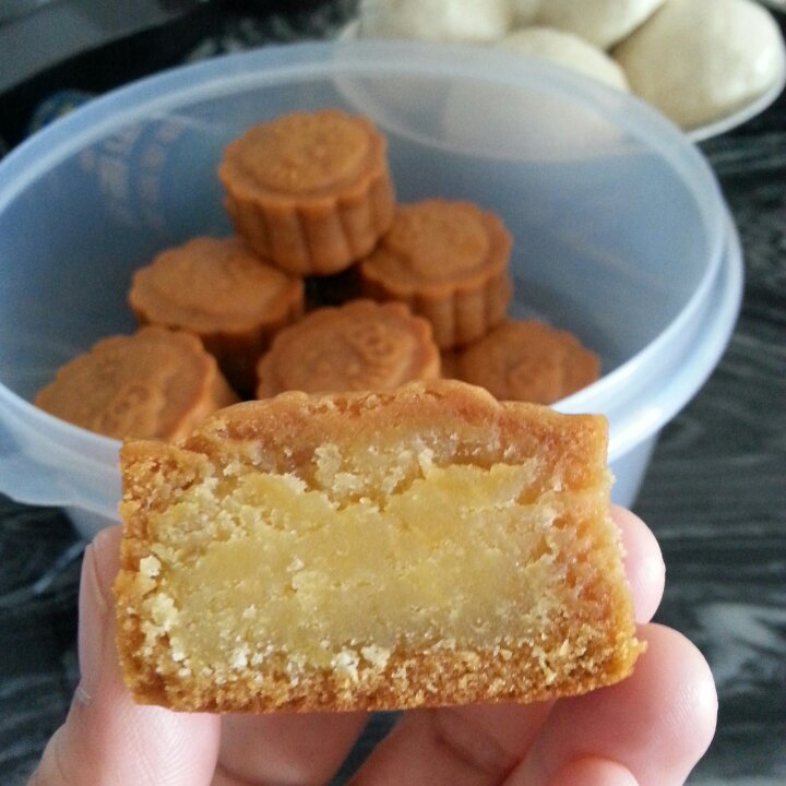 金沙奶黄月饼