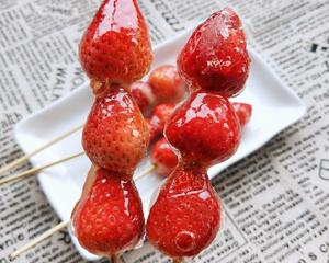 草莓糖葫芦的做法 步骤11