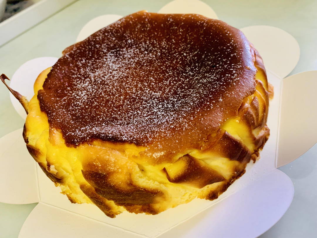 超简单巨好吃·零失败🔥巴斯克烤芝士蛋糕(6寸)