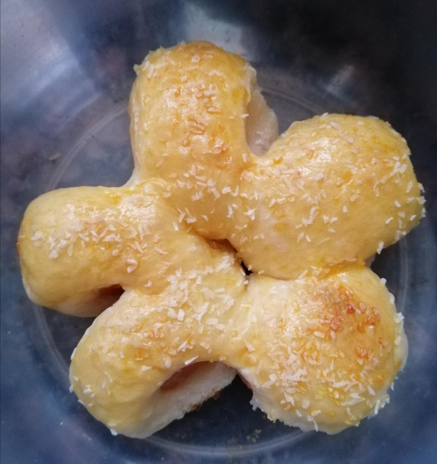 芝士火腿肠餐包