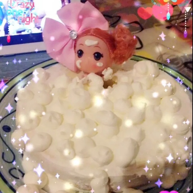 芭比泡泡浴蛋糕