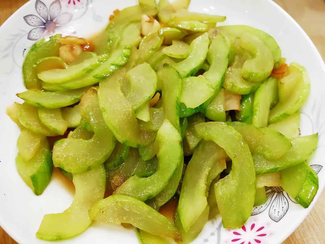梦佳老师做的清炒白瓜