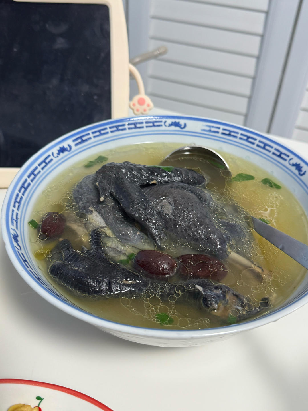 「家庭版」乌骨鸡汤💯