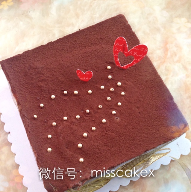 巧克力抹茶慕斯蛋糕