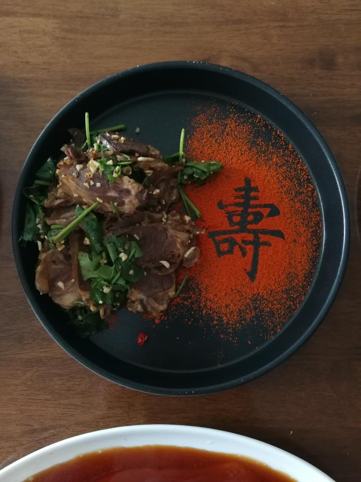 酱牛肉新吃法（香菜牛肉）