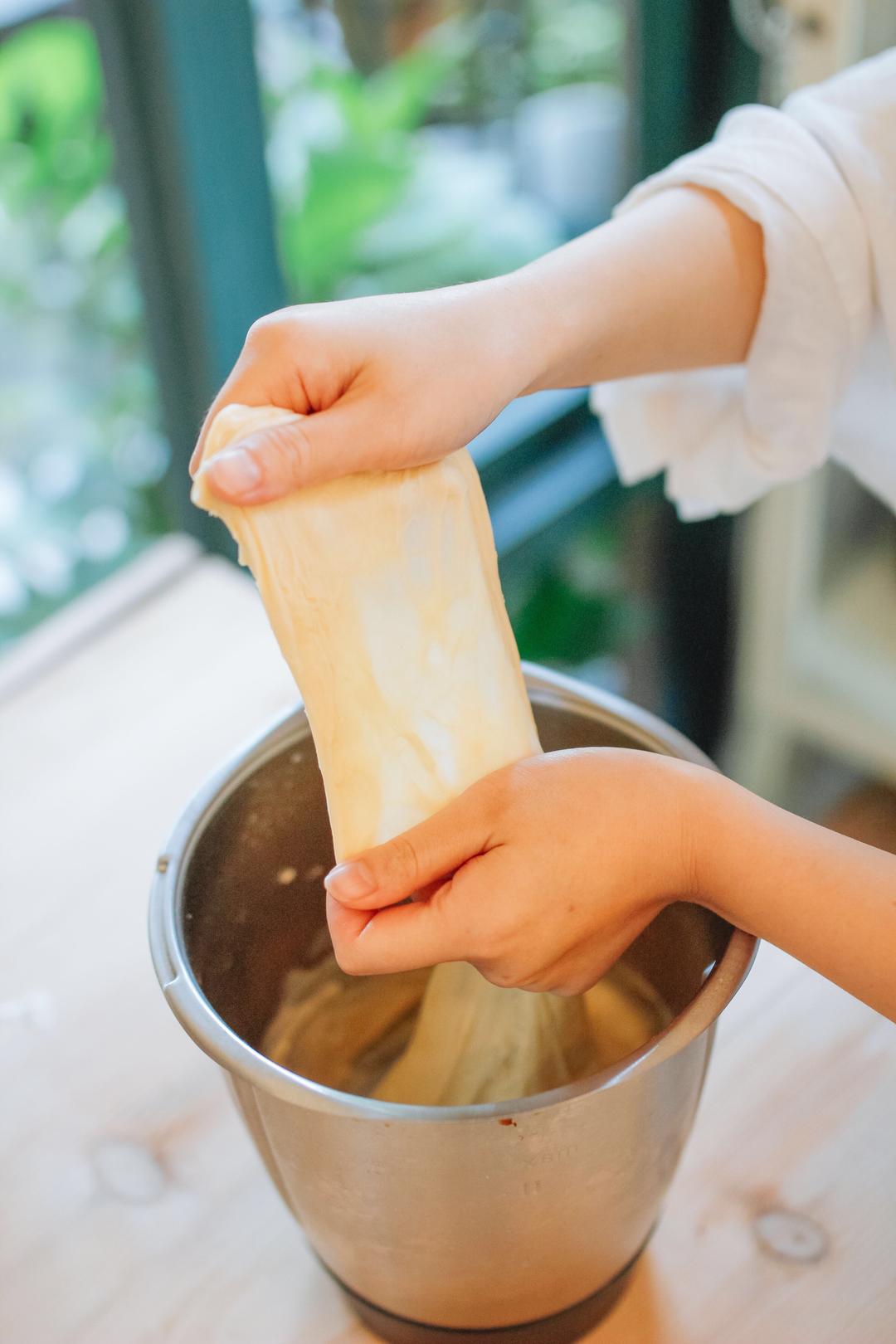 纯奶手撕吐司的做法 步骤1