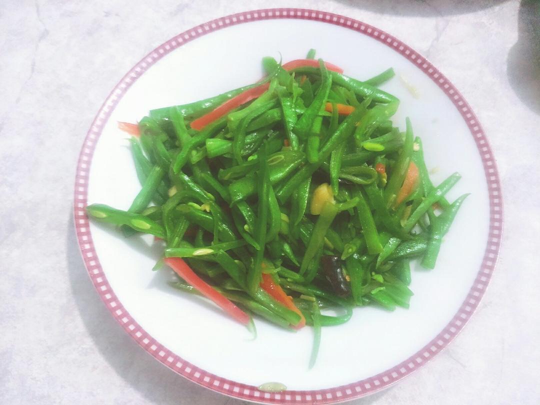 清炒四季豆