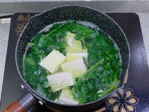 蔬菜汤/碗豆尖豆腐汤的做法 步骤4