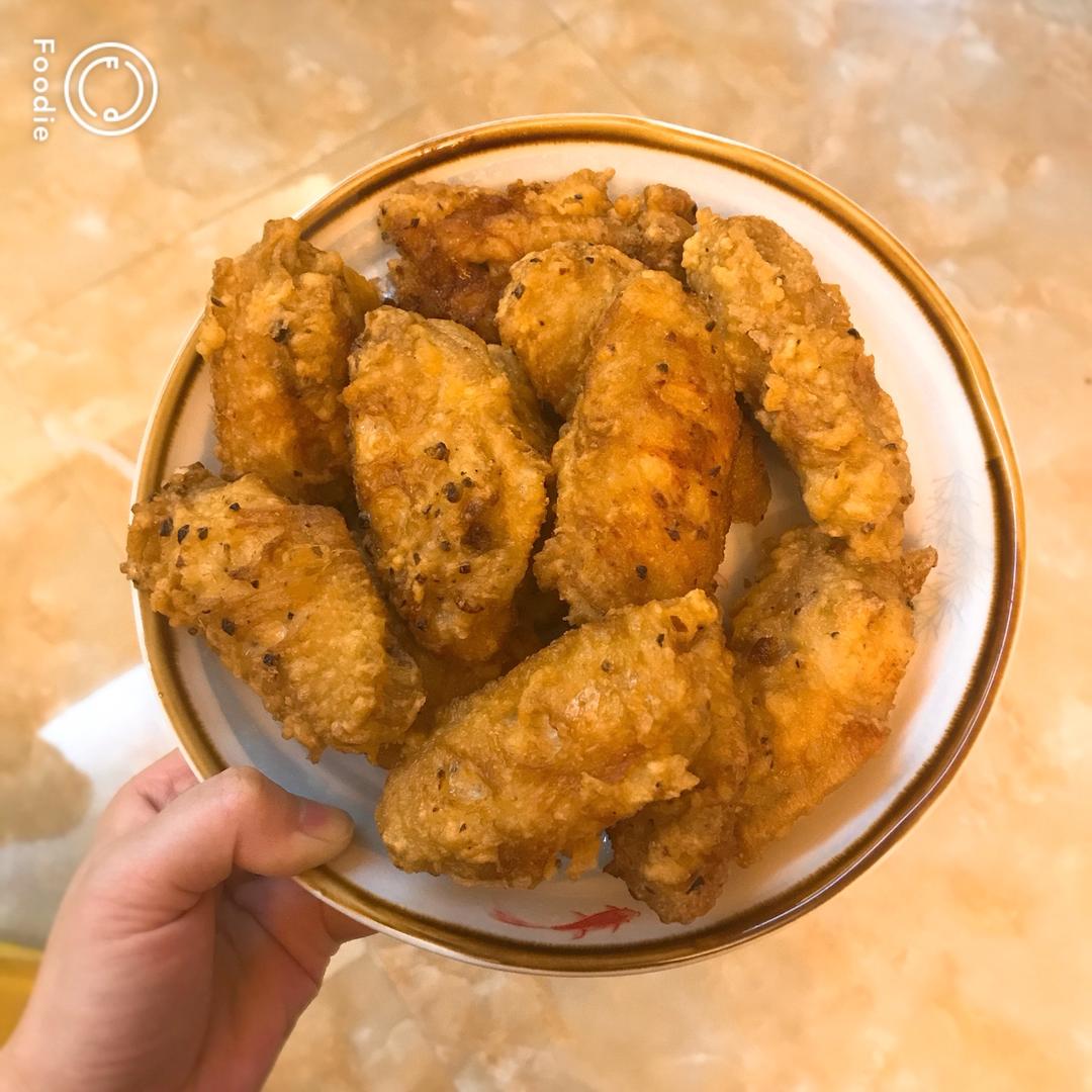 橄榄油蒜香鸡翅