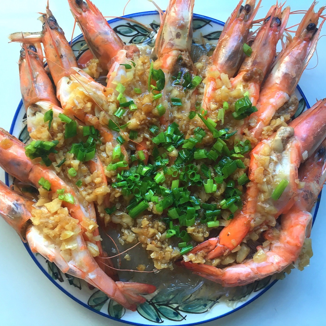 蒜蓉粉丝蒸虾