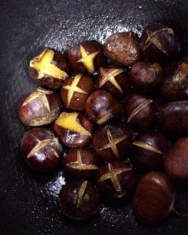 电饭锅糖炒板栗