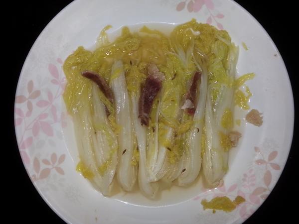 石锅豉椒娃娃菜