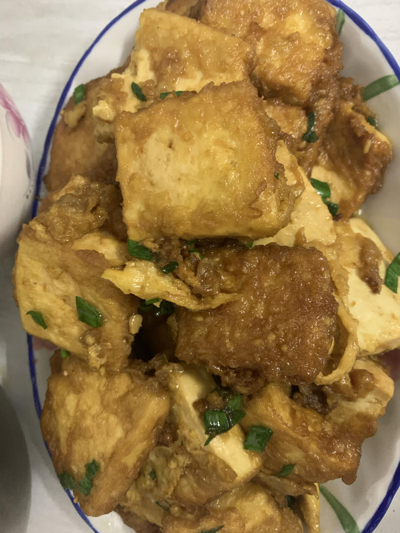 无敌好吃的香煎豆腐