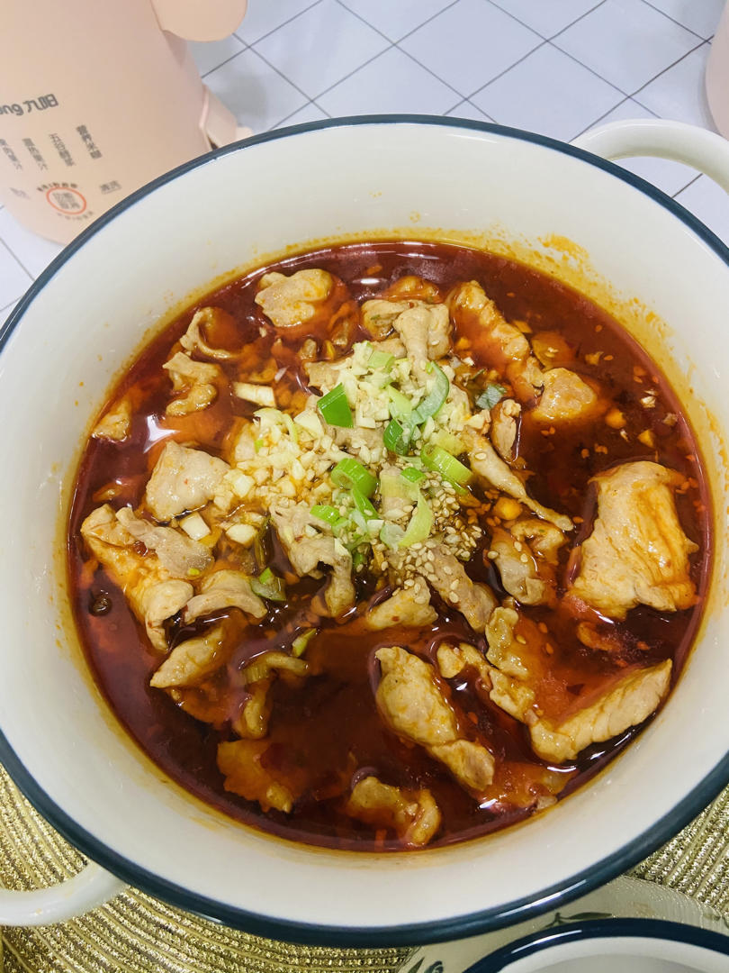 水煮肉片（肯定不翻车）