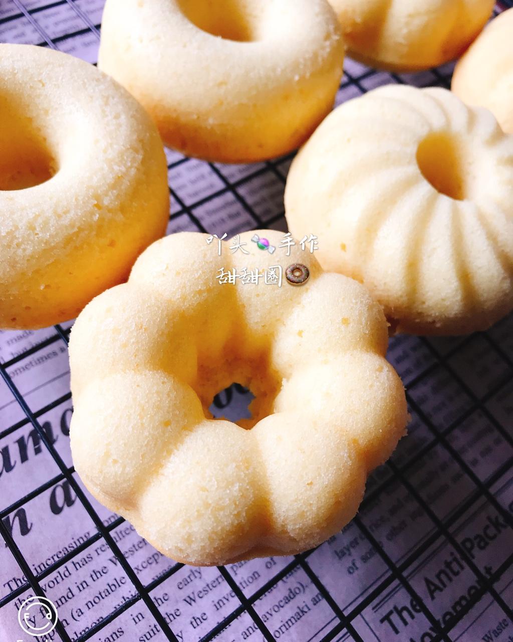 烤箱版甜甜圈