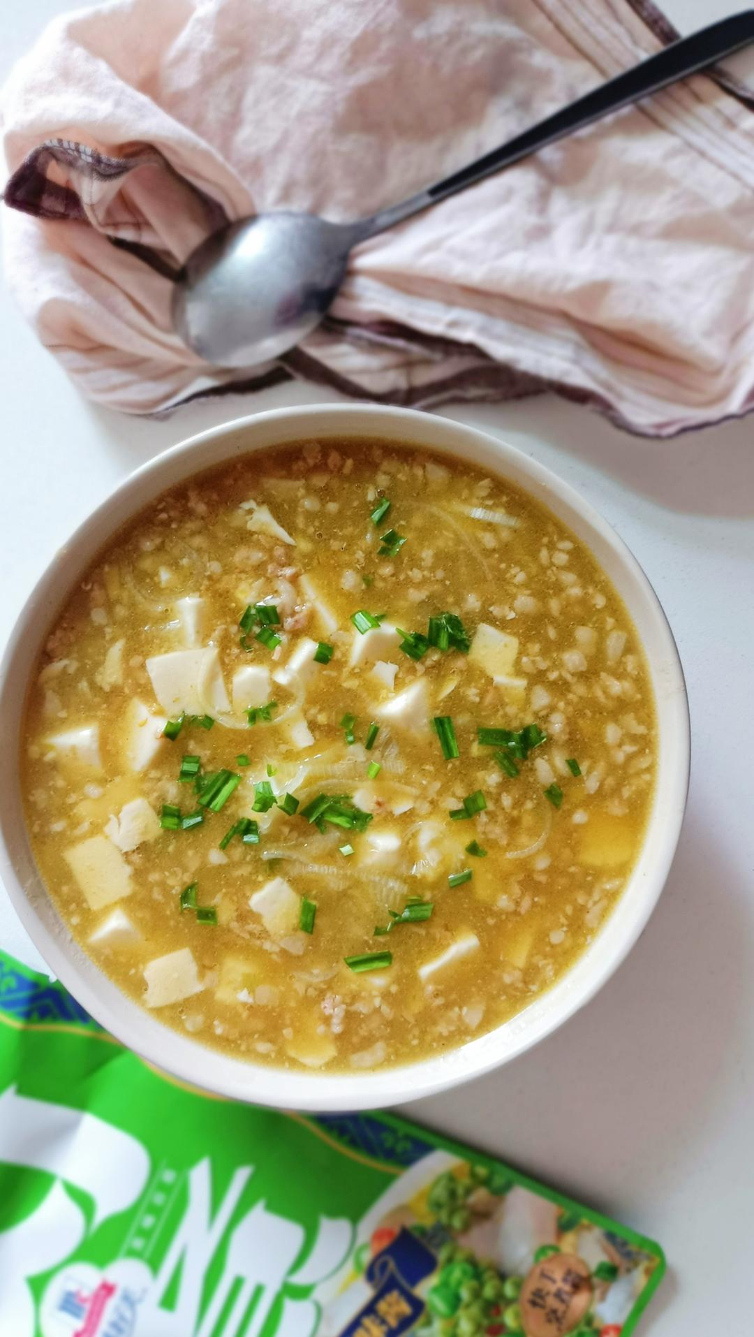 椒麻肉末豆腐｜爽麻鲜香 入口嫩滑