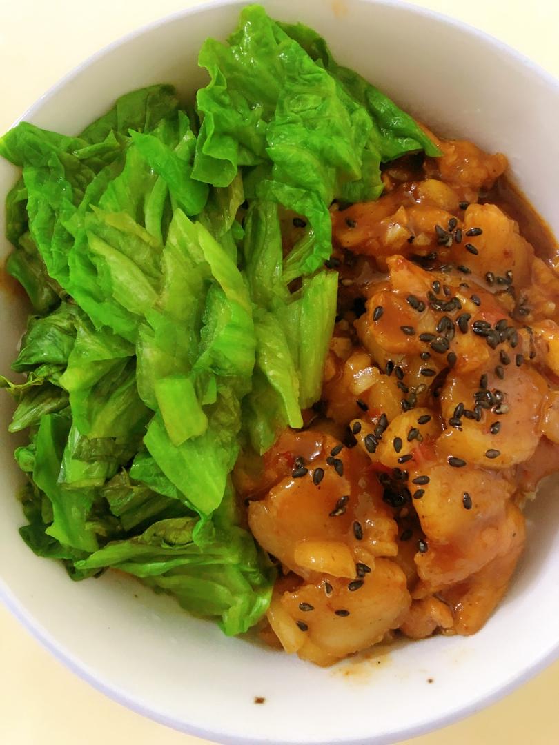 韩式辣炒猪肉（拌饭）