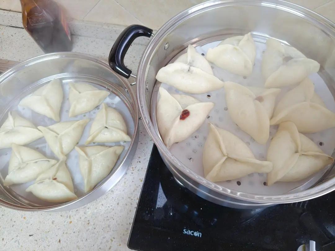 家常糖三角 糖包子 红糖芝麻馅 儿时的味道 附细节视频详解