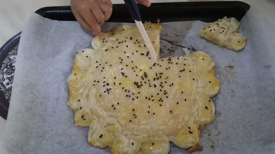 手抓饼香蕉披萨