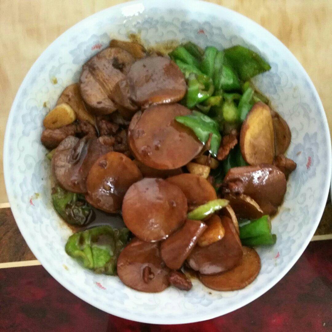 肉炒杏鲍菇