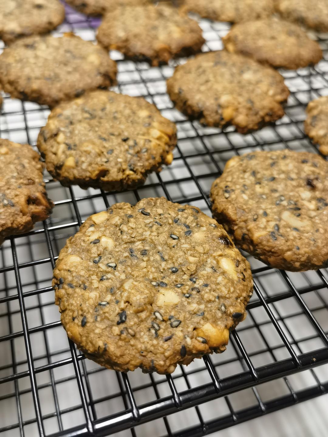 🔥酥掉渣的燕麦饼干🍪