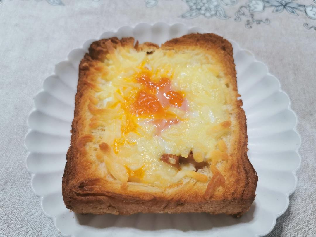 鸡蛋芝士烤吐司