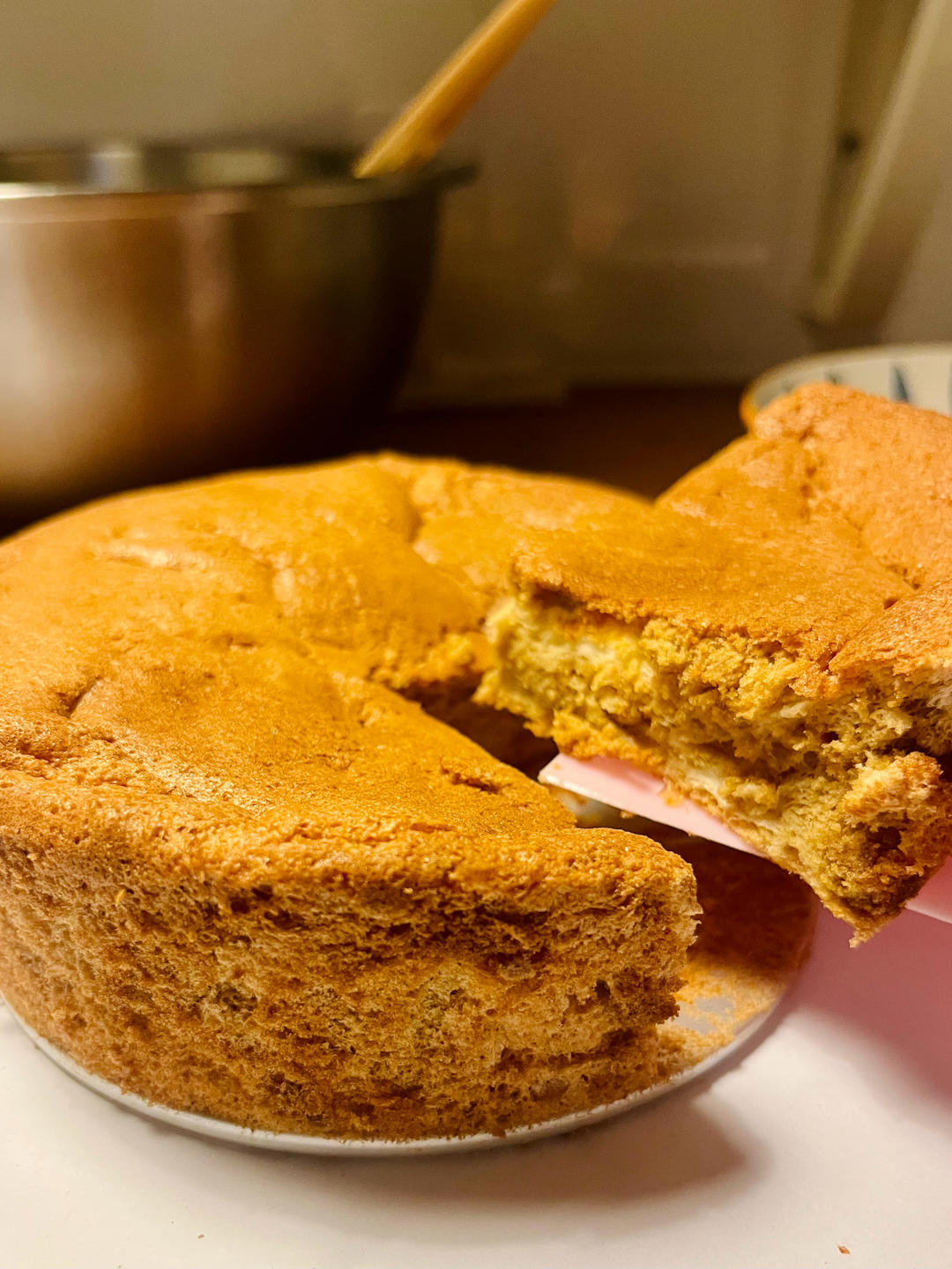 红糖黄豆粉戚风