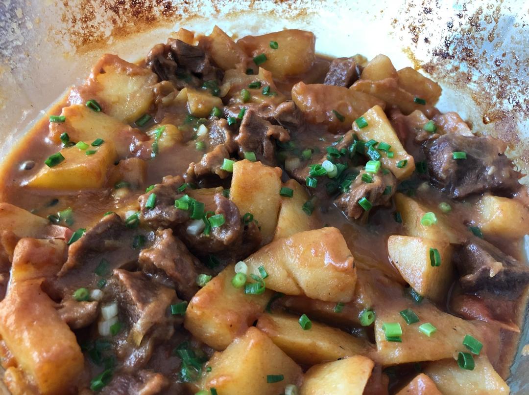 番茄土豆炖牛腩