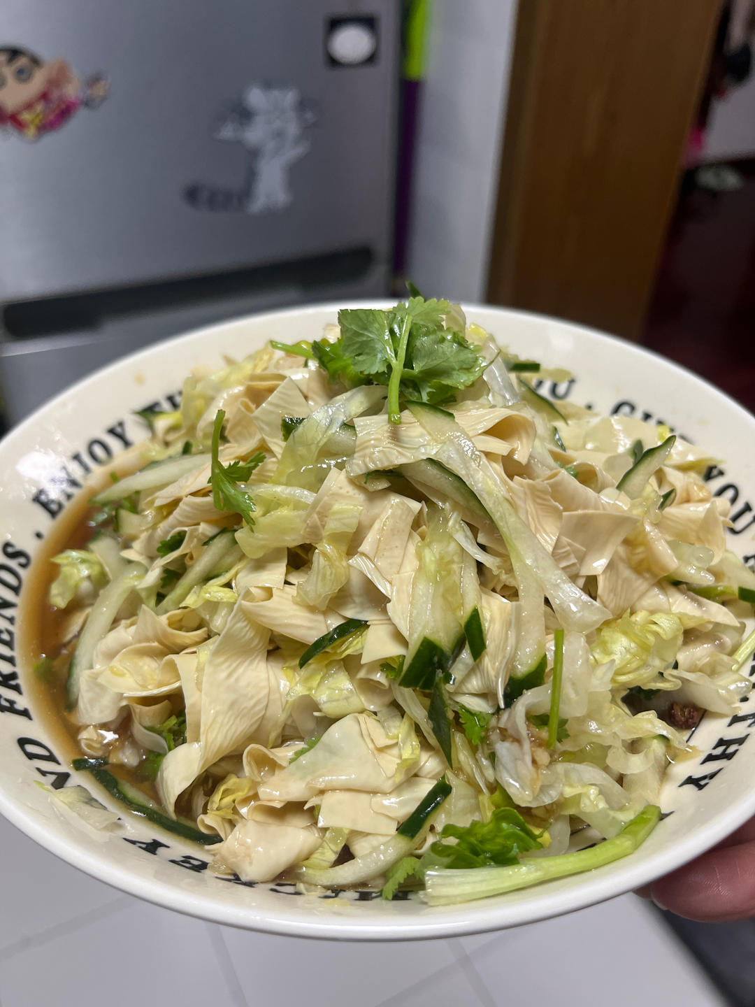 凉拌爽口鲜油豆皮
