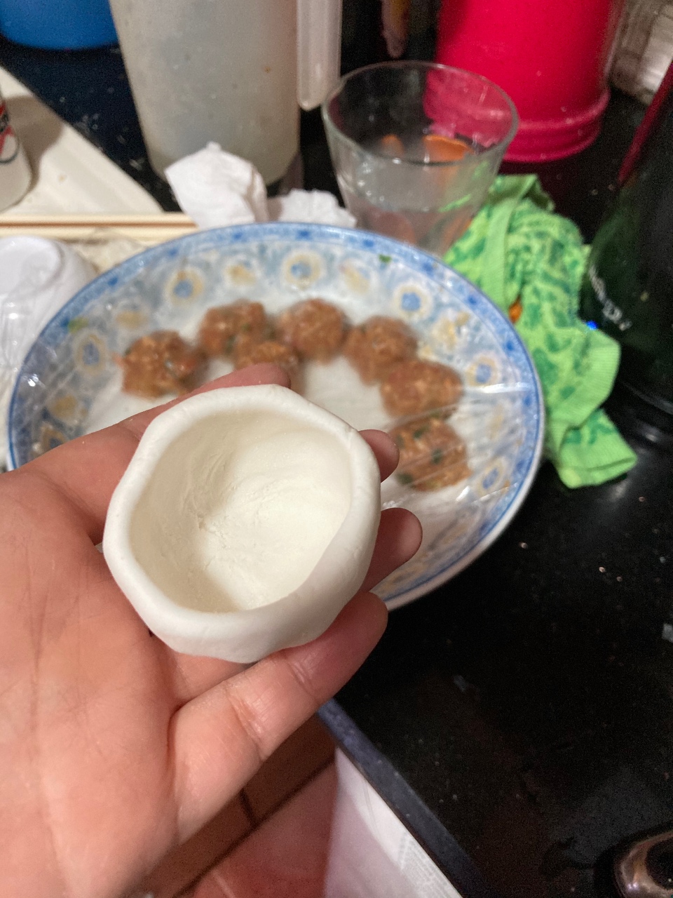 上海蘿蔔絲肉餡大湯圓的做法 步骤2
