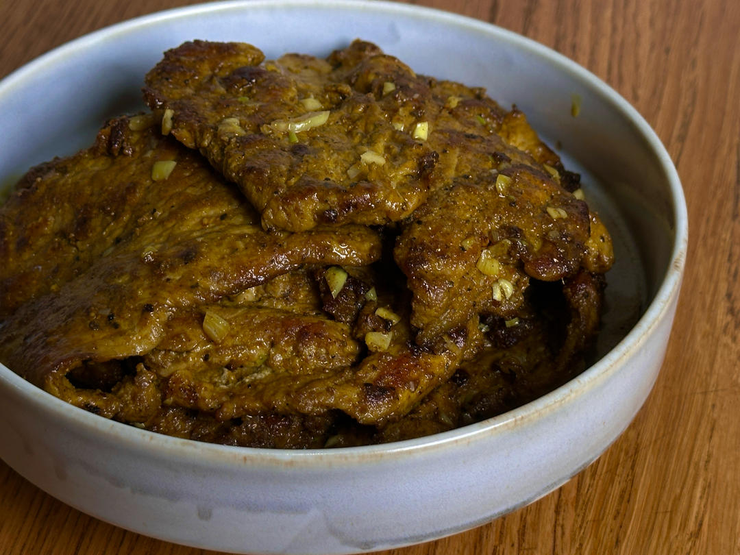 🥩 极简香煎里脊肉｜厨房新手入门级硬菜