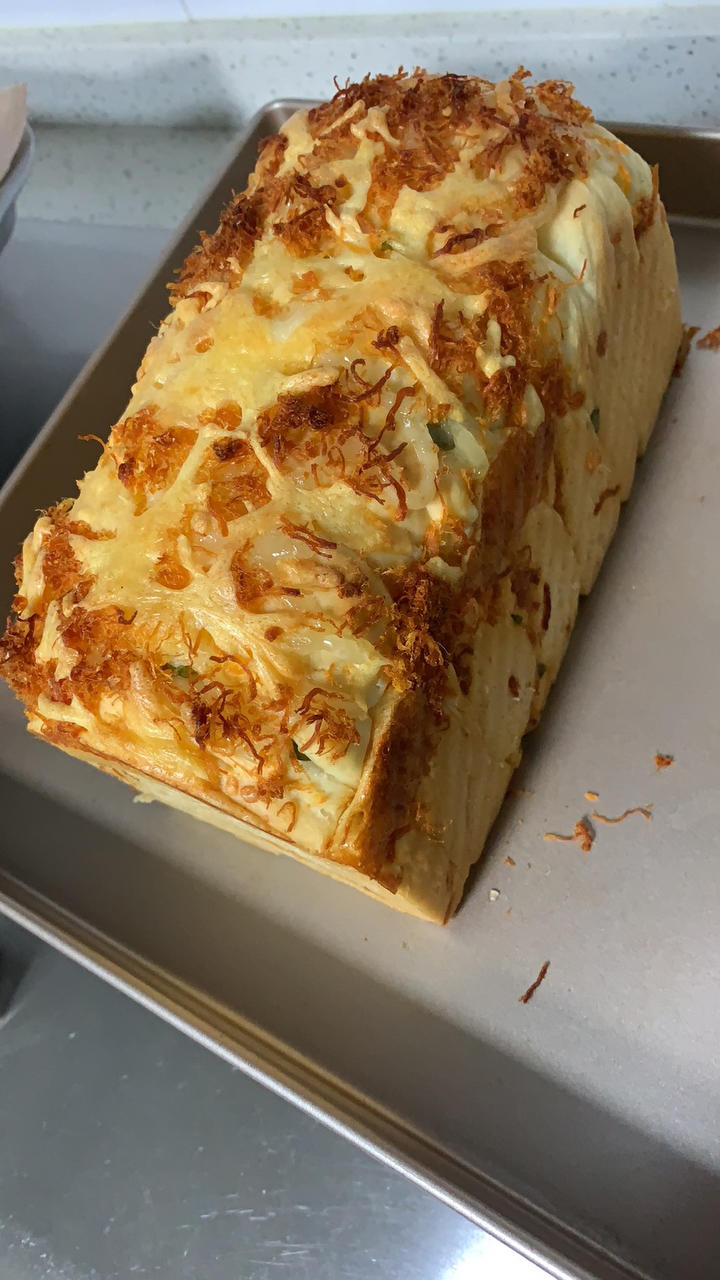 肉松吐司【超多料香爆马苏里拉】