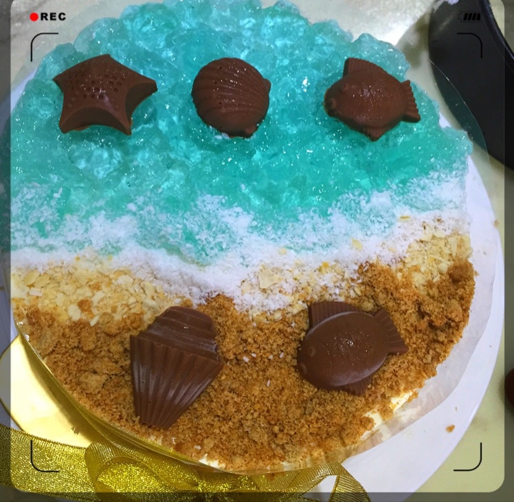 海洋酸奶慕斯蛋糕