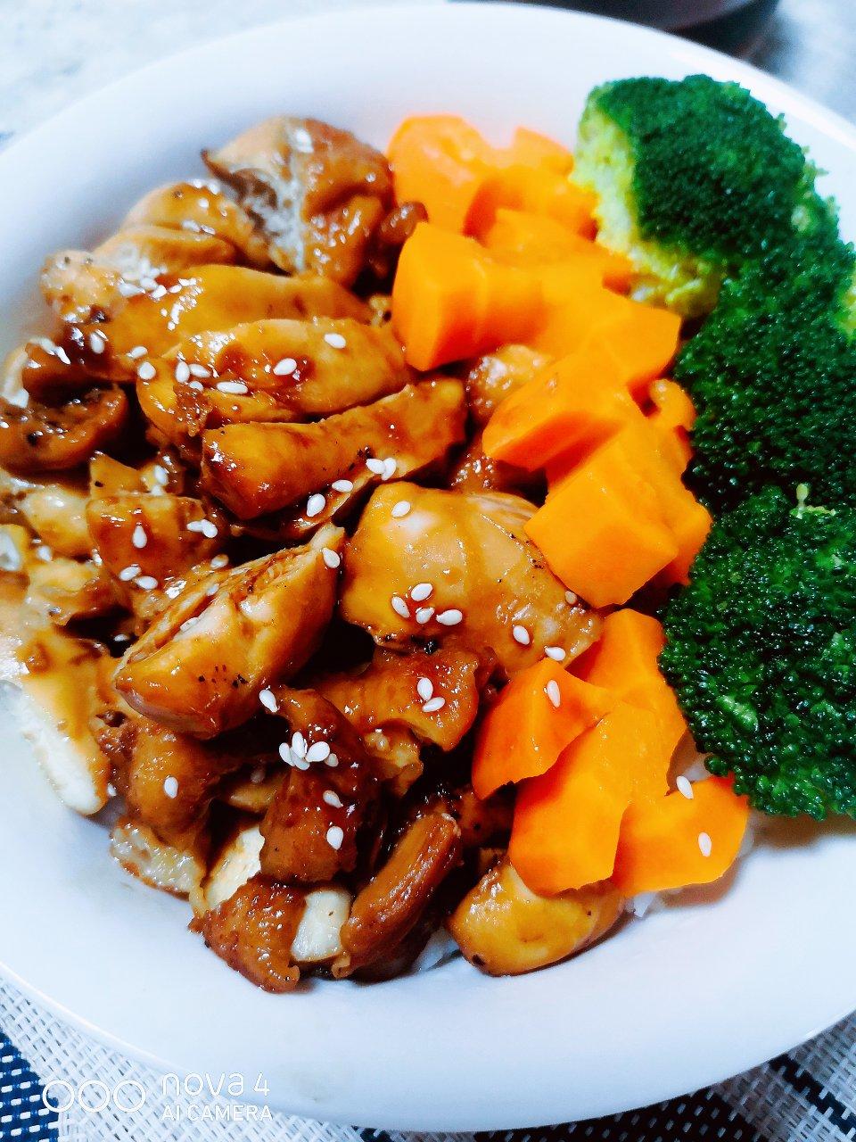 比外卖好吃百倍‼️连吃3天不过瘾的照烧鸡腿饭