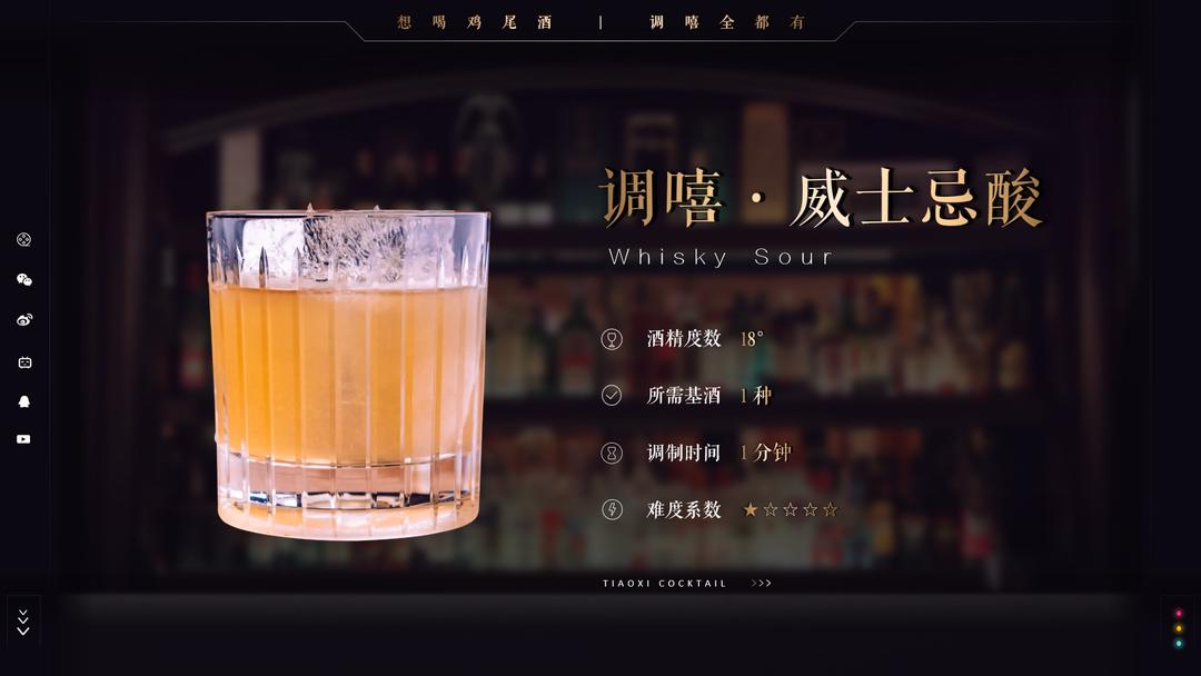 原创 | 调嘻鸡尾酒 之「威士忌酸」