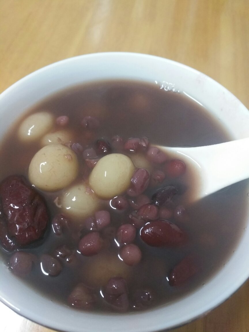 红豆糯米圆子