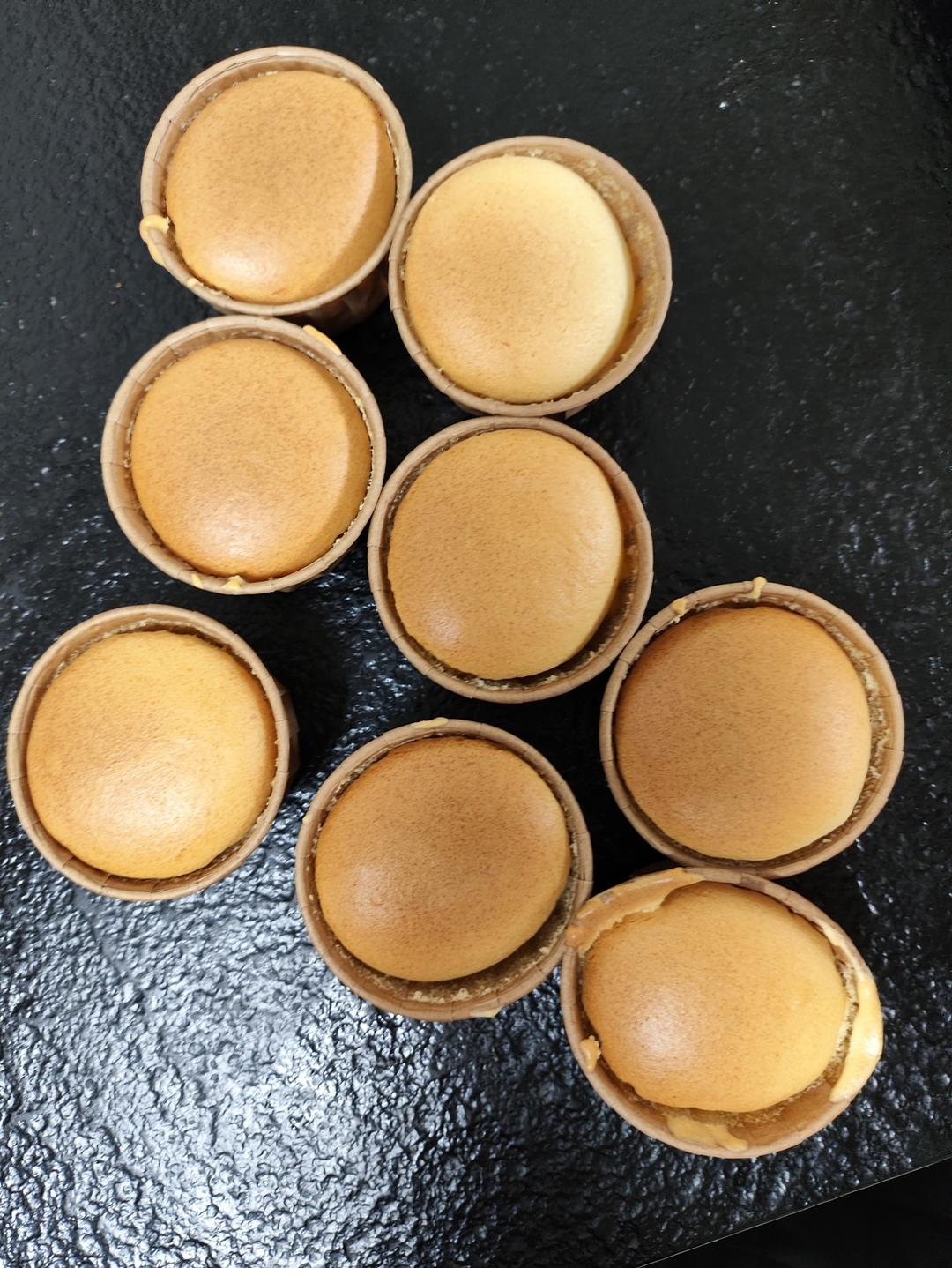 不塌陷不开裂不缩腰杯子蛋糕分享