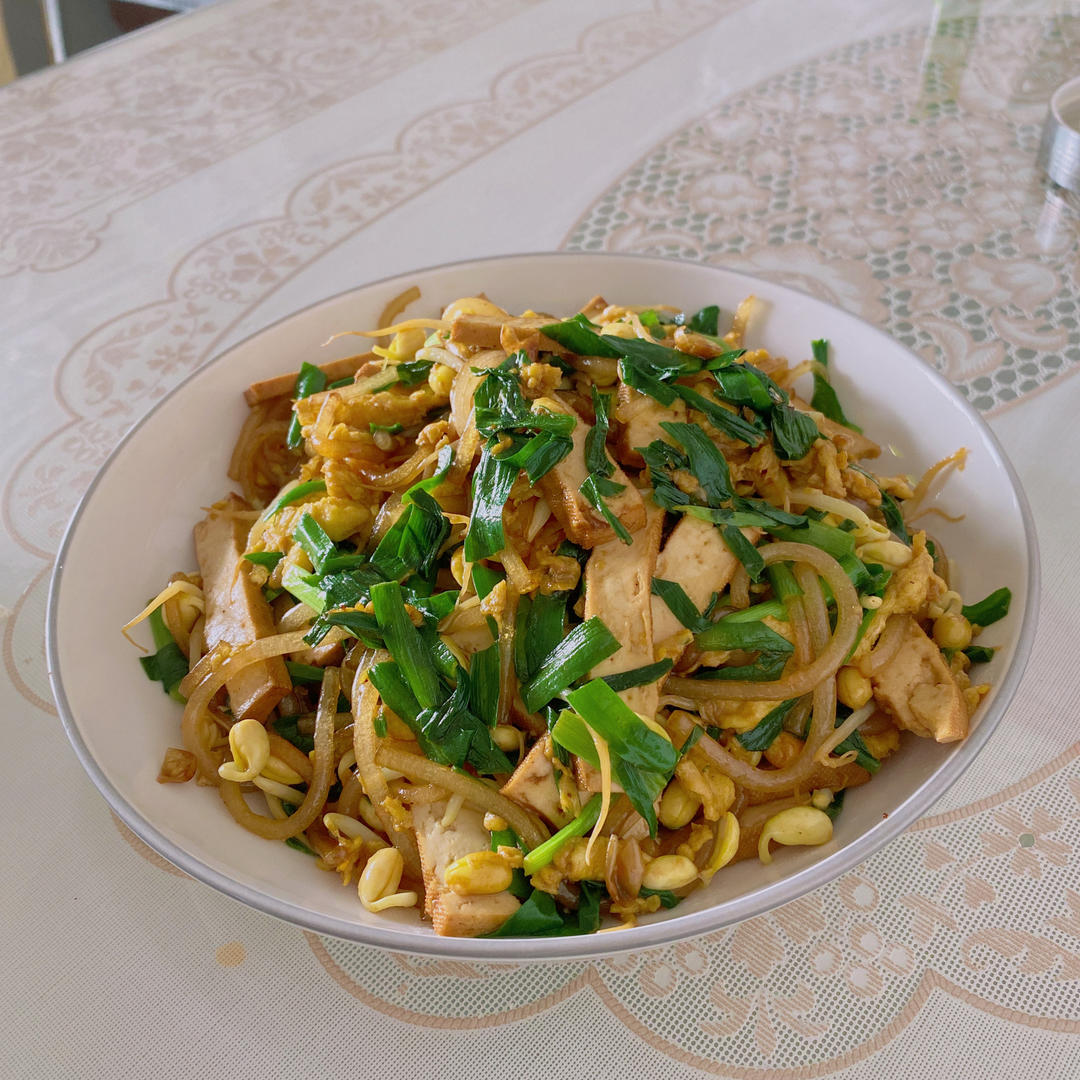 炒合菜～经典的拌饭菜，真的太香了