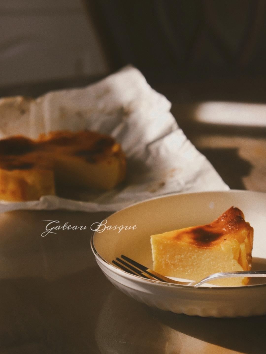 巴斯克芝士蛋糕『最简单的蛋糕』零失败🔥芝士控