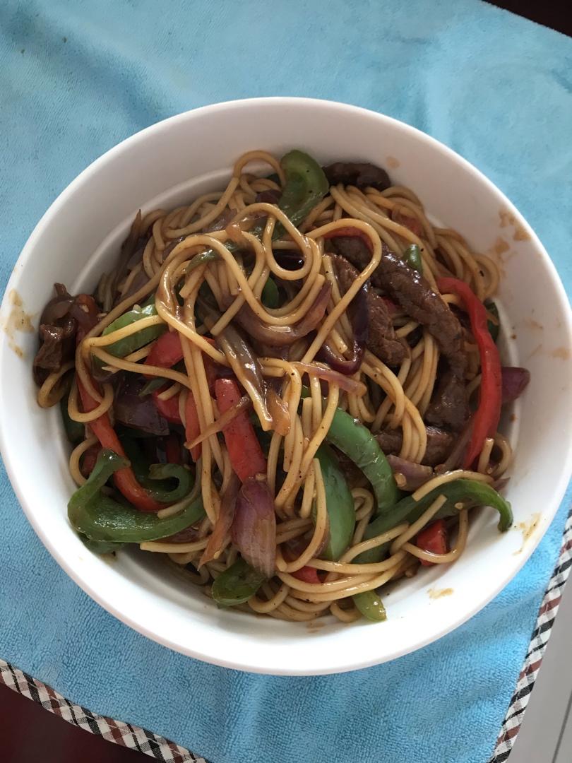 比餐厅好吃的黑椒牛柳意面🍝零失败简单教程