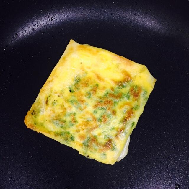 韭菜盒子 简易版（春卷皮）