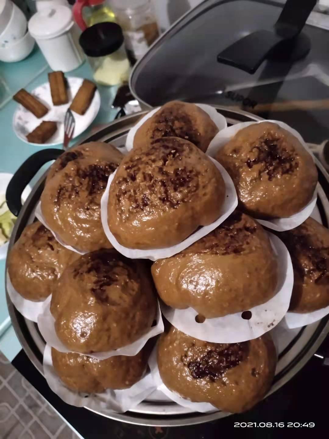 红糖大枣馒头