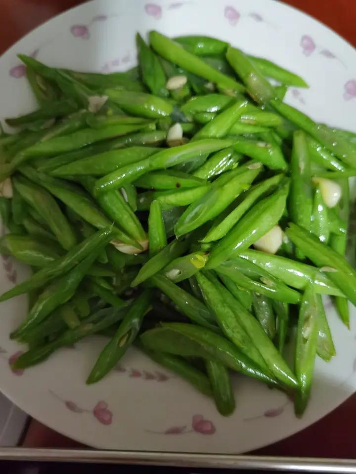 清炒扁豆丝