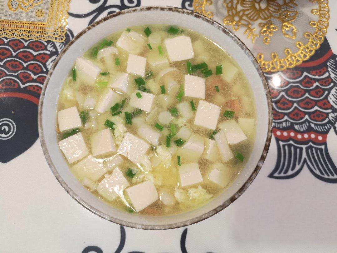 家常菜 鲜掉眉毛的菌菇豆腐汤 小汽水v做的鲜掉眉毛的菌菇豆腐汤
