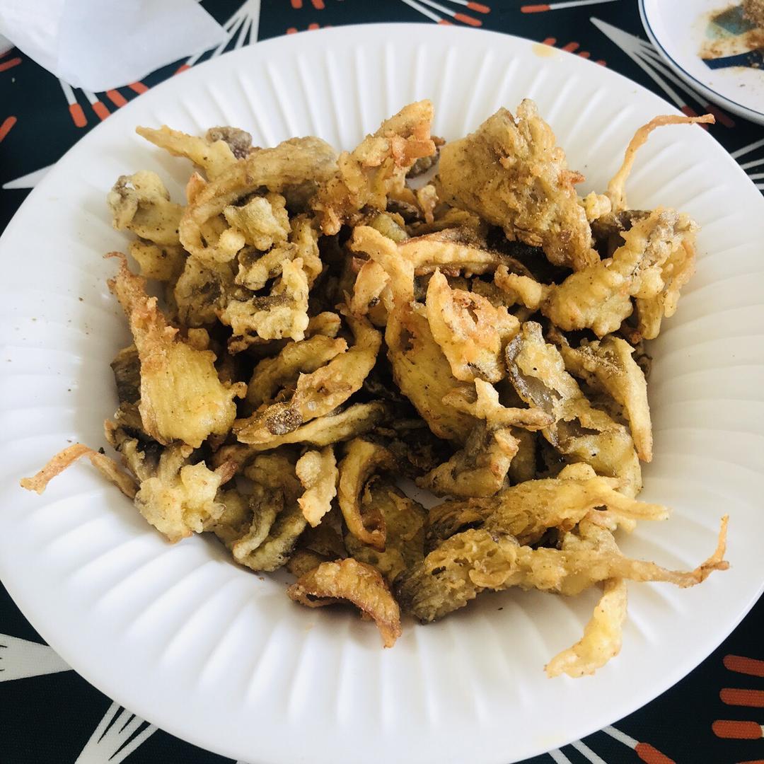 干炸蘑菇（家乡版）