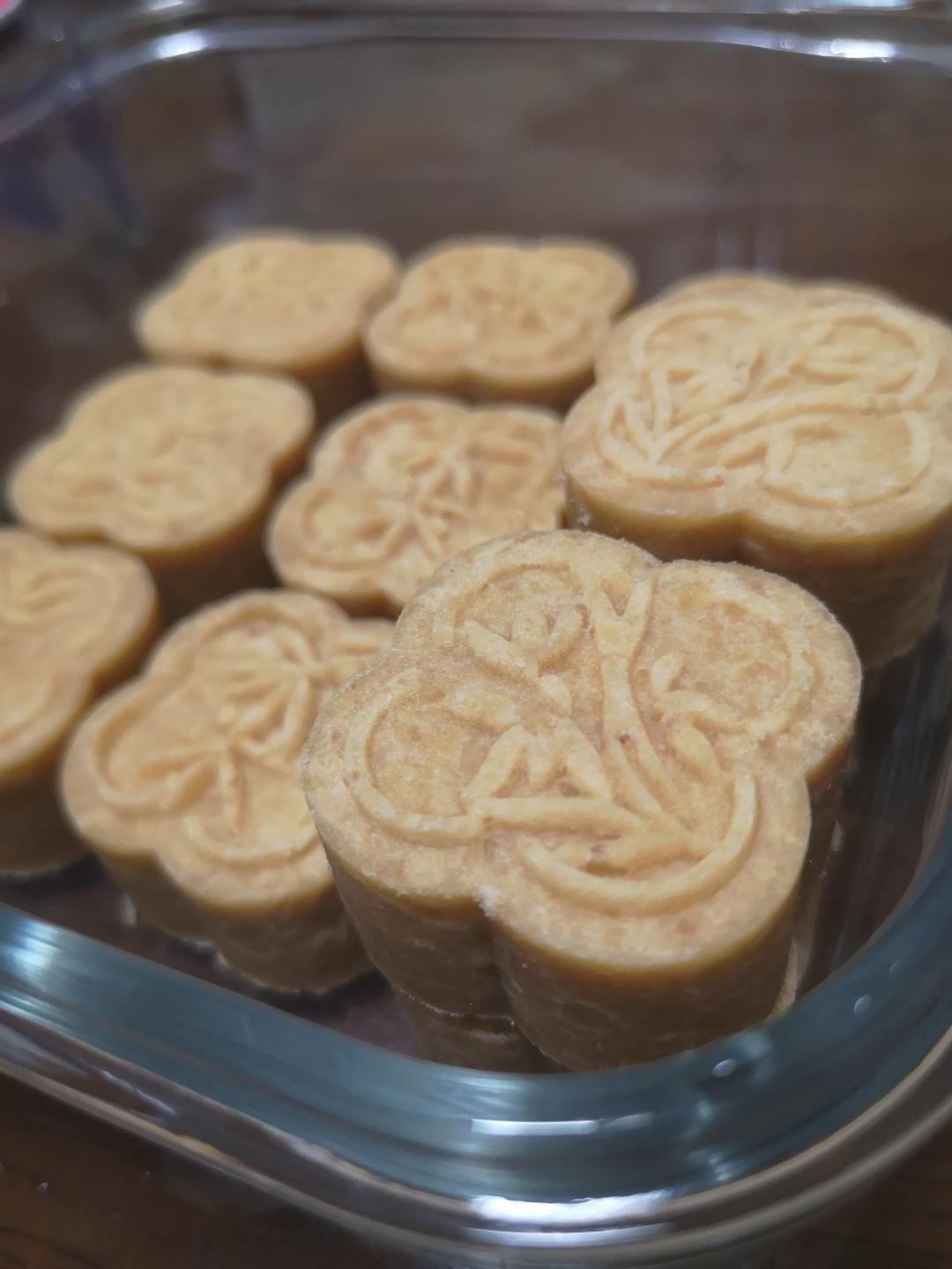 粉粉糯糯甜滋滋，减脂好帮手💯零糖鹰嘴豆糕