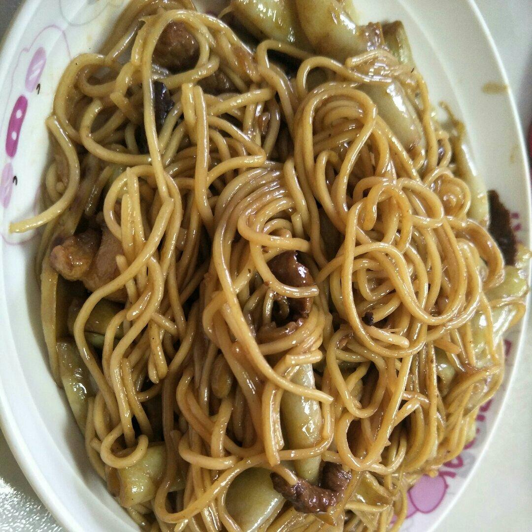 豆角焖面