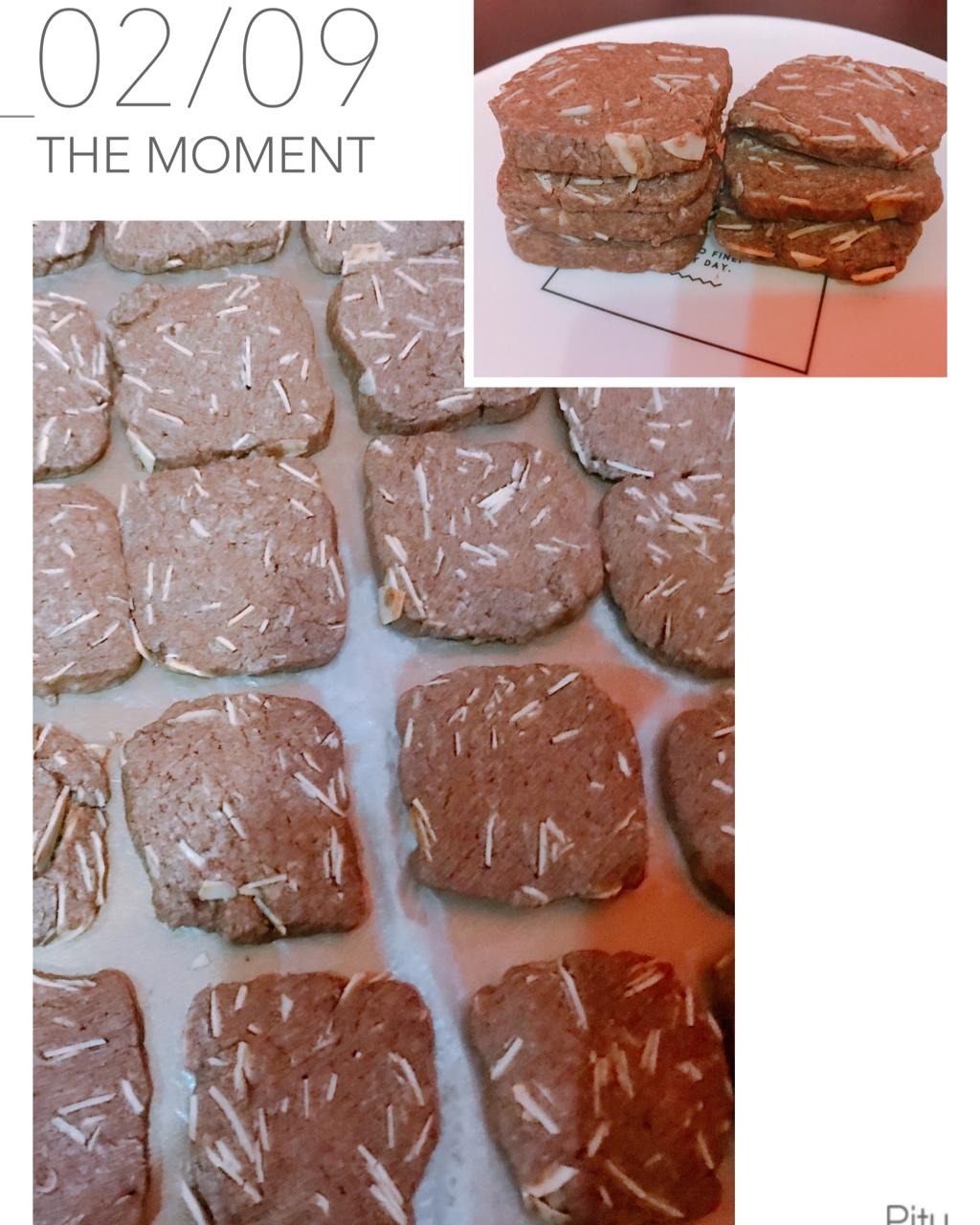 香草巧克力杏仁饼干