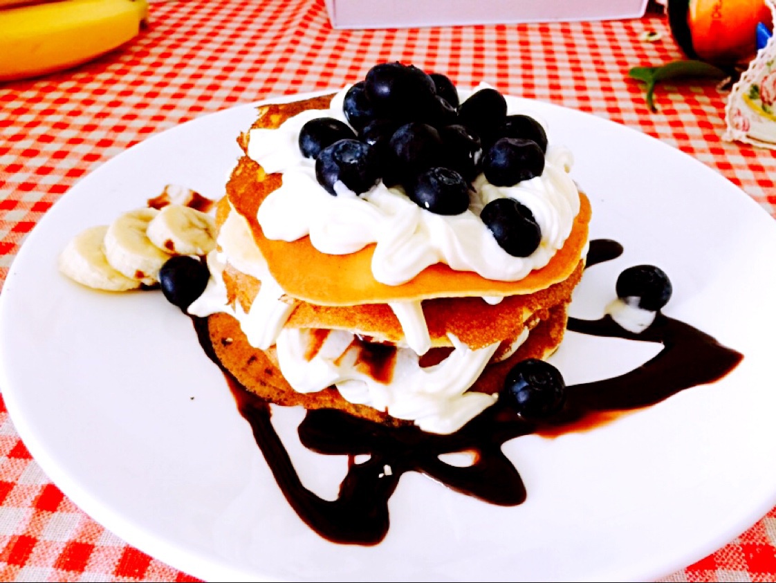 Pancake草莓奶油蛋糕